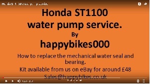 HONDA ST1100//A PAN EUROPEAN WATER PUMP SEAL AND BEARING KIT 90-02
