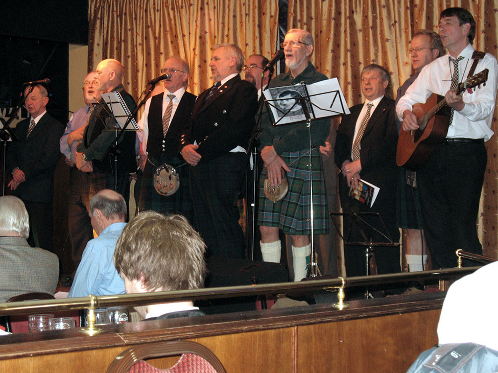 2011 burns Supper